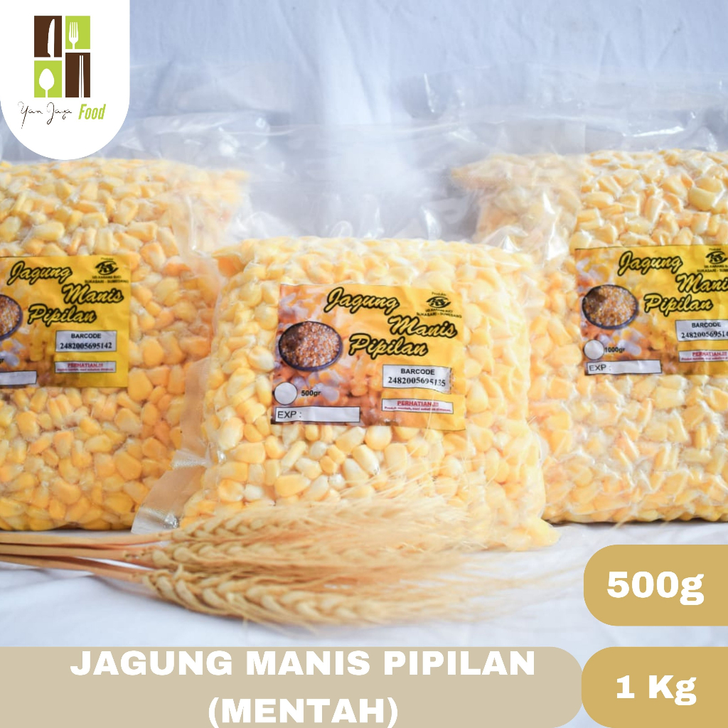

Jagung Pipil Manis / Jagung Manis Pipilan (Mentah) 500g / 1 Kg [Karang Suci]