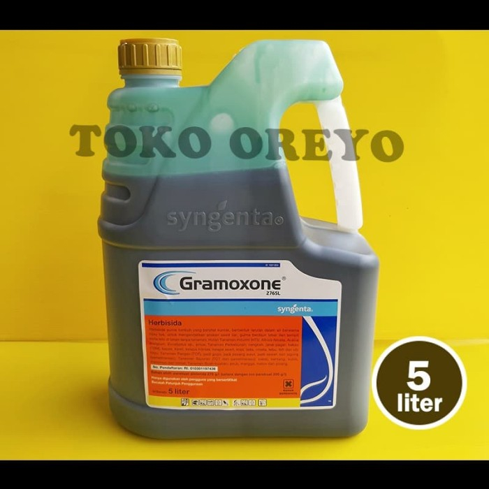 GRAMOXONE 276SL 5 LITER HERBISIDA RACUN PEMBASMI RUMPUT GULMA