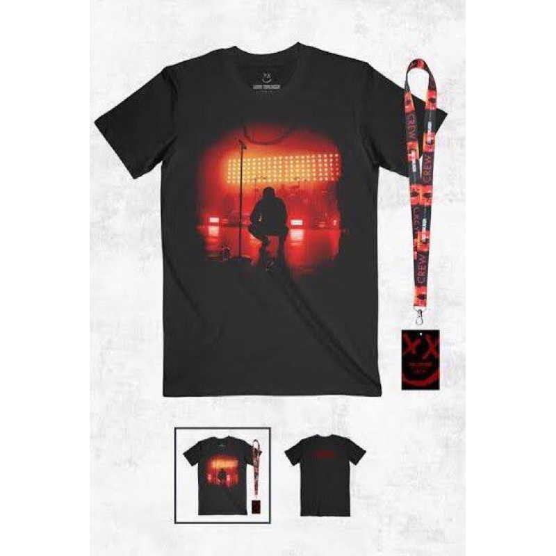 louis tomlinson crew tee, lanyard official merch
