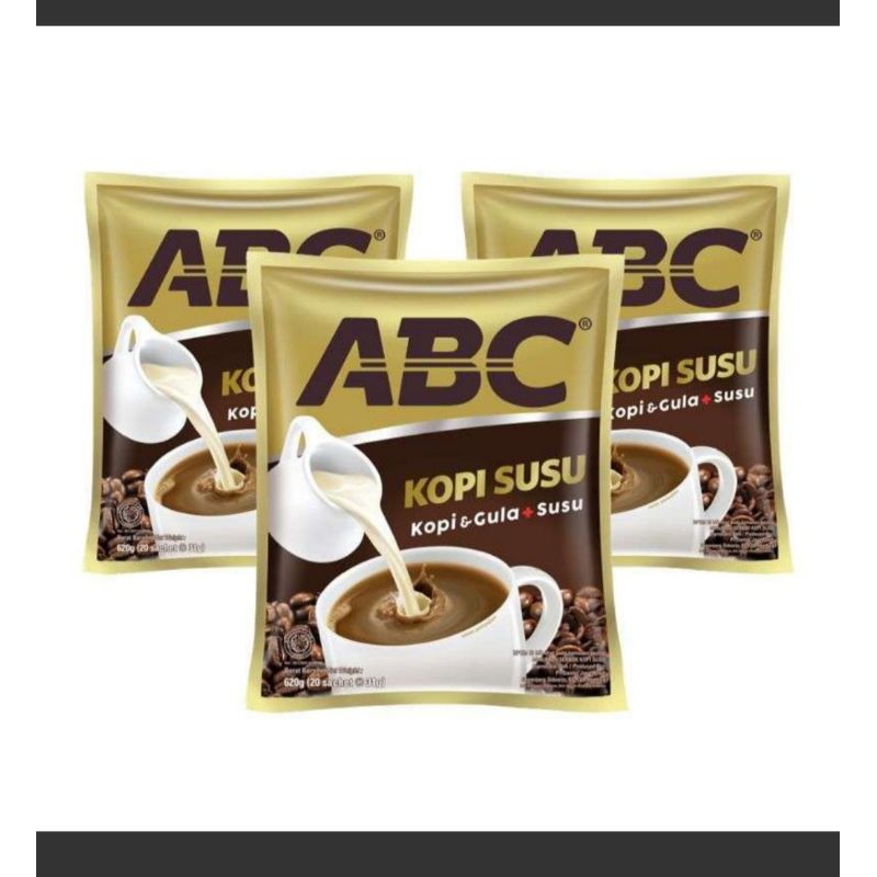 

Kopi ABC susu 10 pcs