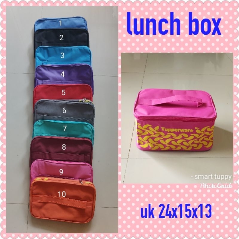 tas lunch box, tas bekal, tas duplikat tupperware