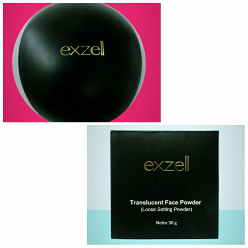 Exzell translucent face powder ( bedak tabur Exzell)