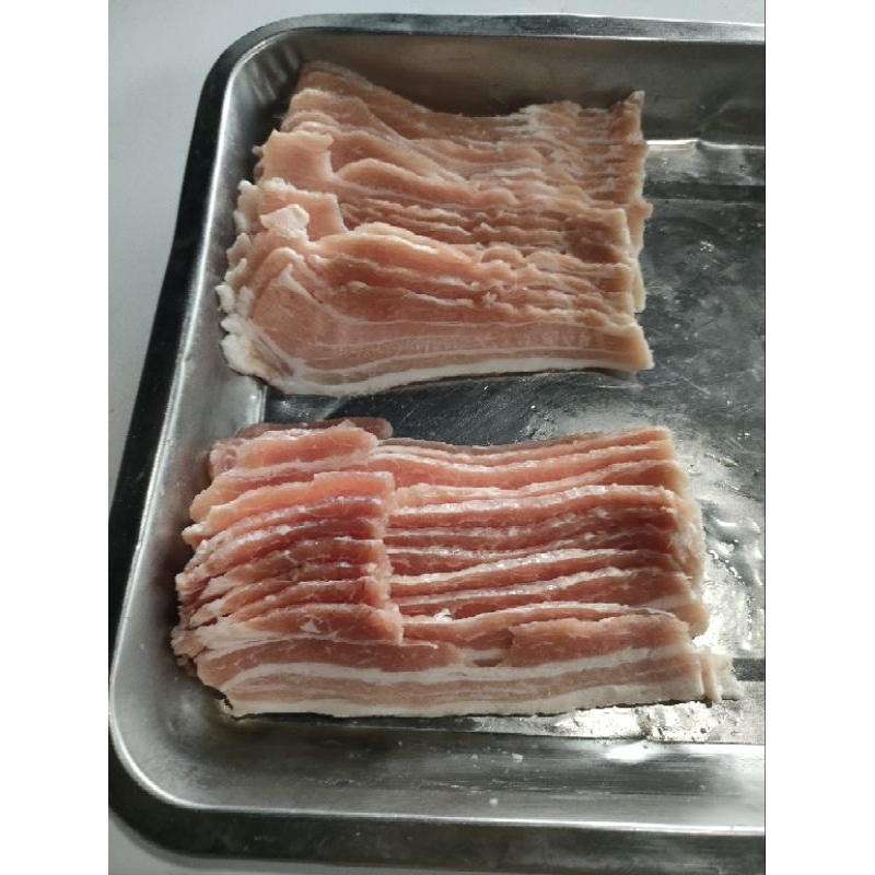 

Samcan slice / Pork Belly/Non Halal