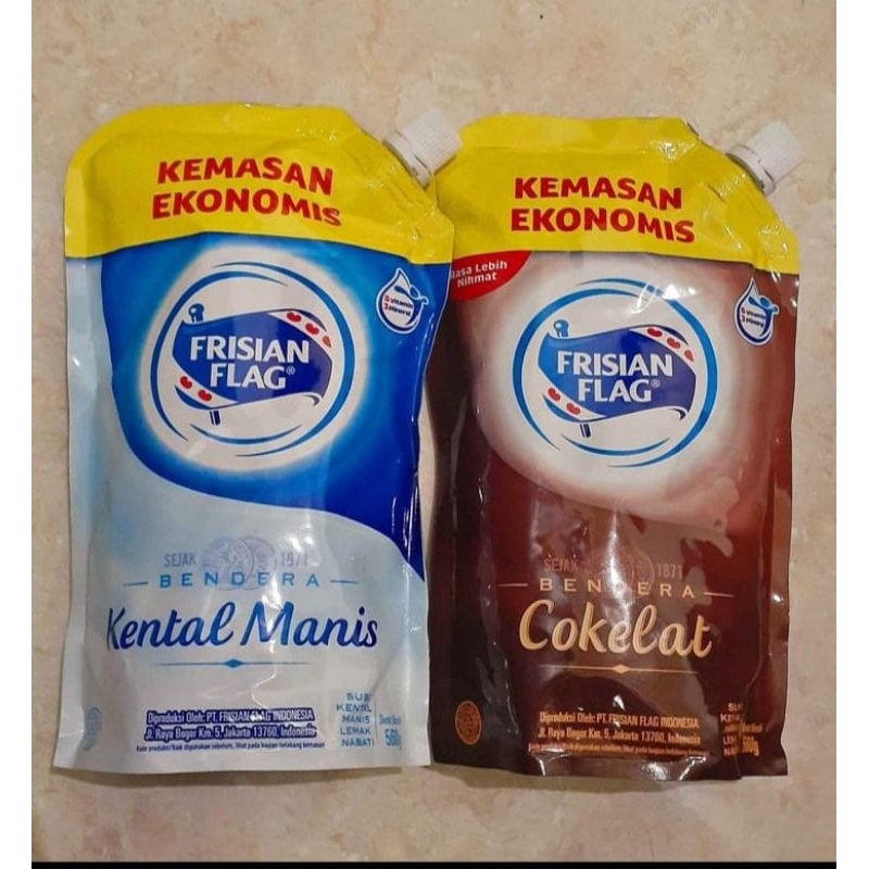 

SUSU FRISIAN FLAG COKLAT#PUTIH 545ML