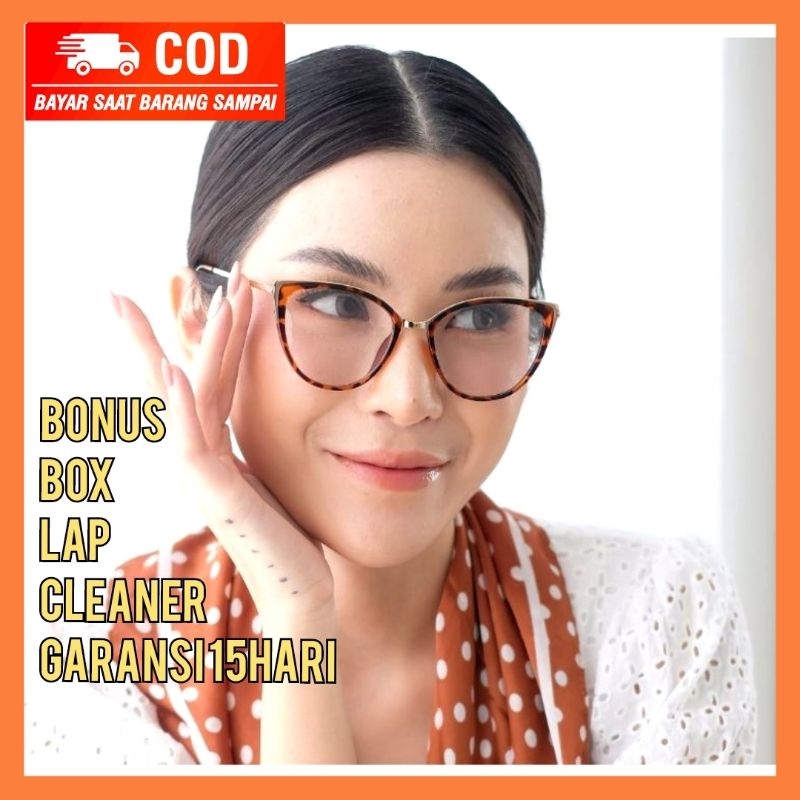 Zafier" kacamata wanita lensa minus photocromic 5234