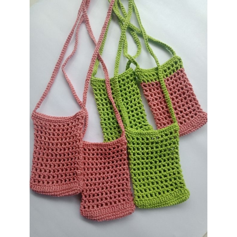 Tas Hp rajut / tas selempang / tas rajut wanita