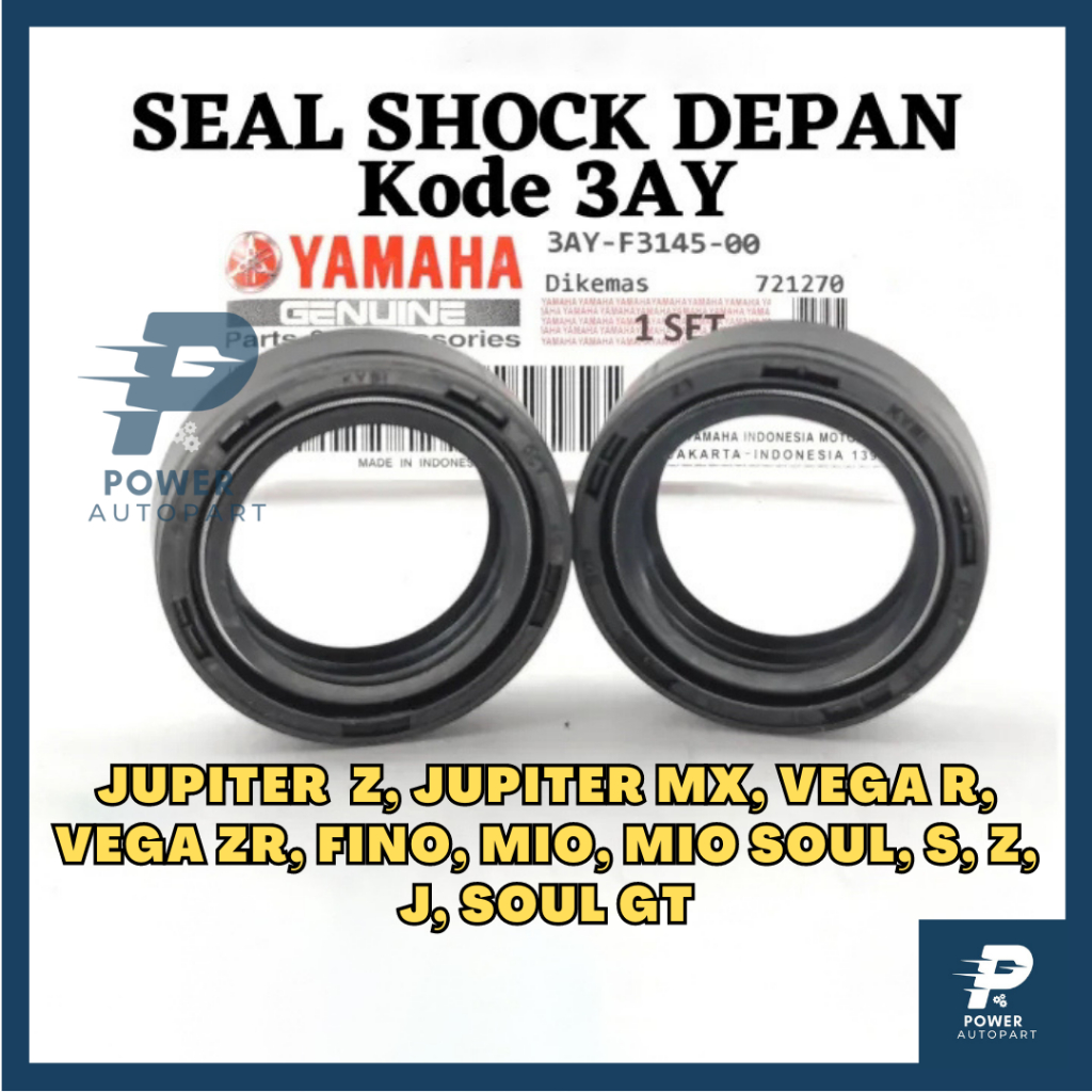 SEAL SIL SHOCK YAMAHA JUPITER Z, VEGA R, MIO J, Z, S, SOUL GT, VEGA ZR - SEAL 3AY