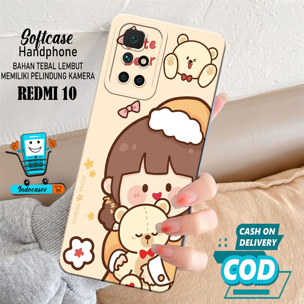 Case Hp Softcase Xiaomi Redmi 10 Case Hp Xiaomi Redmi 10   Silikon Hp Xiaomi Redmi 10  Casing Xiaomi