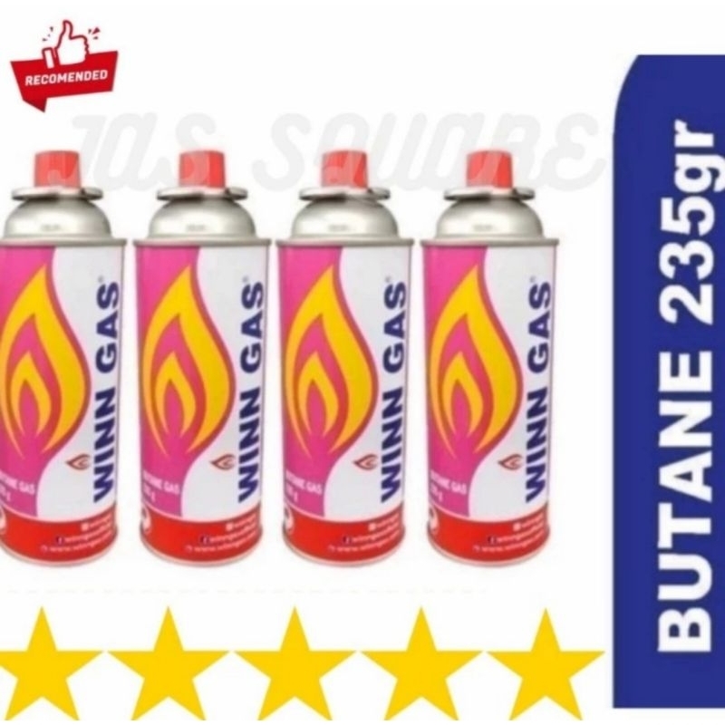 Gas Portable Win Gas 235 Gram Tabung Gas Kaleng Win Gas