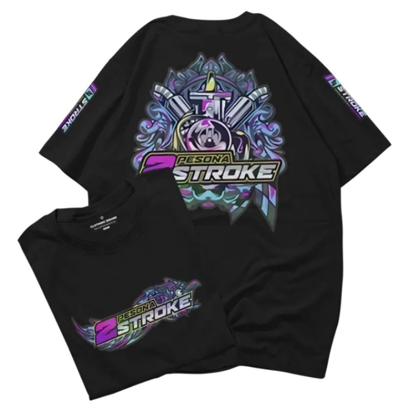 Kaos Two Stroke 2 Tak - RX KING TERLARIS JAPAN SERIES | T-SHIRT RXKING 2 STROKE | KAOS RX KING SUNMO
