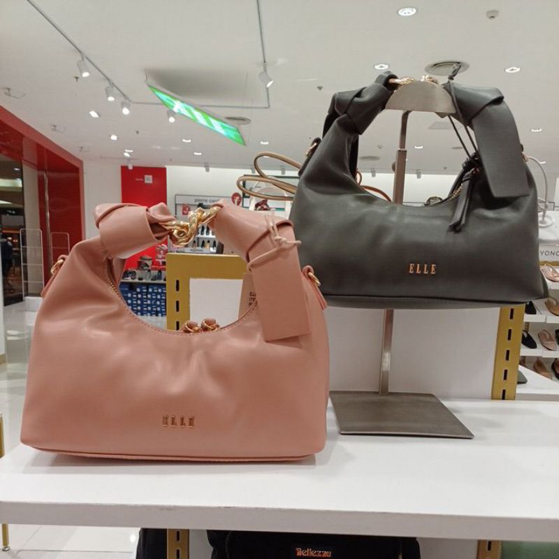 Hand Bag ELLE 41498 Fashion Original Counter Store Mall Tas Wanita Jinjing Tangan Selempang