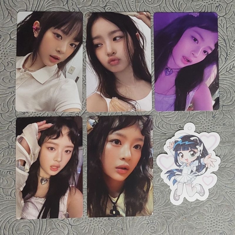 Official Photocard Hanni NewJeans Get Up Beach Bag Ver.