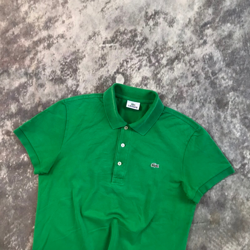 Polo Shirt Lacoste Basic (Green) Original Second