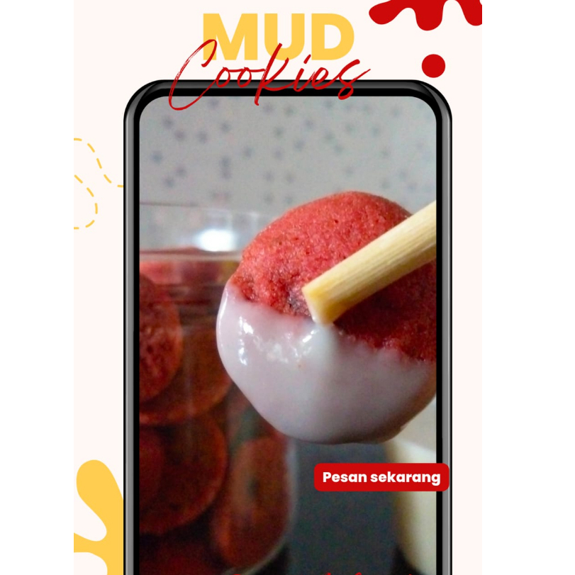 

Kue Red Velvet Mud Cookies