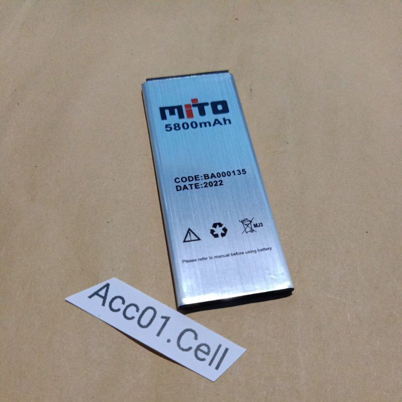 Baterai Batre HP Mito A17 Fantasy X BA000135 Battrey Hp Mito