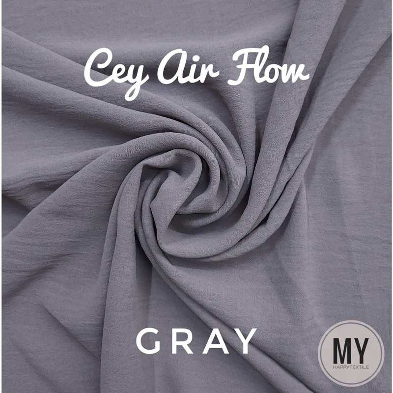 kain rayon crincle air flow|| kain crincle cey air flow