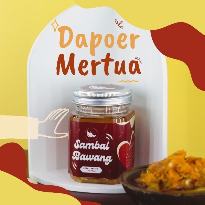 

Sambal Bawang Kemasan Botol 150Gr Dapoer Mertua