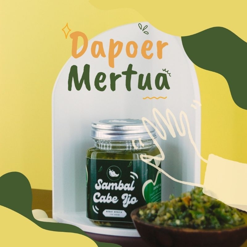 

Sambal Cabe Hijau Kemasan Botol 150Gr Dapoer Mertua