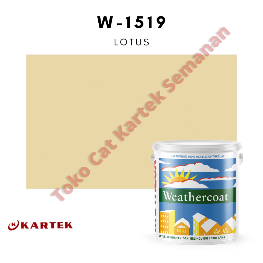 Mowilex Weathercoat Exterior W-1519 Lotus (20 liter)