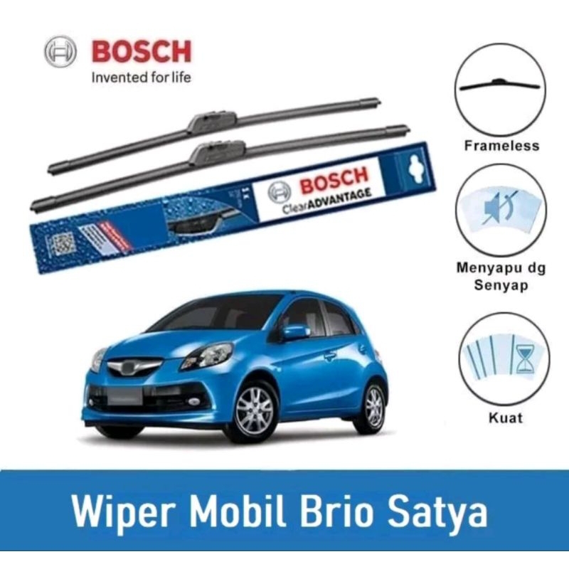 Wiper Bosch Brio Satya Framless