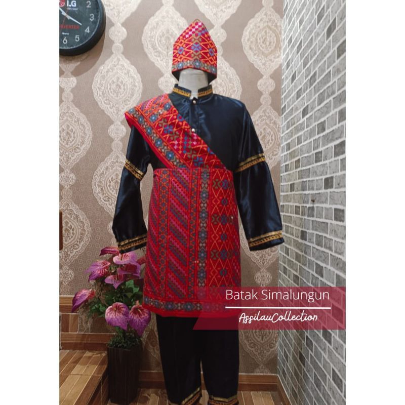 Baju Adat Daerah Batak Simalungun Dewasa Satuan (pria/wanita)