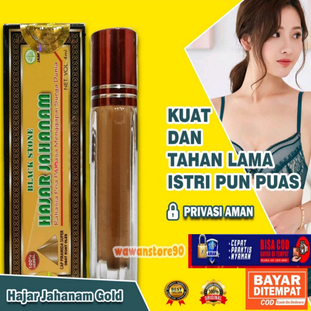 Hajar jahanam original 100% mesir gold tahan lama