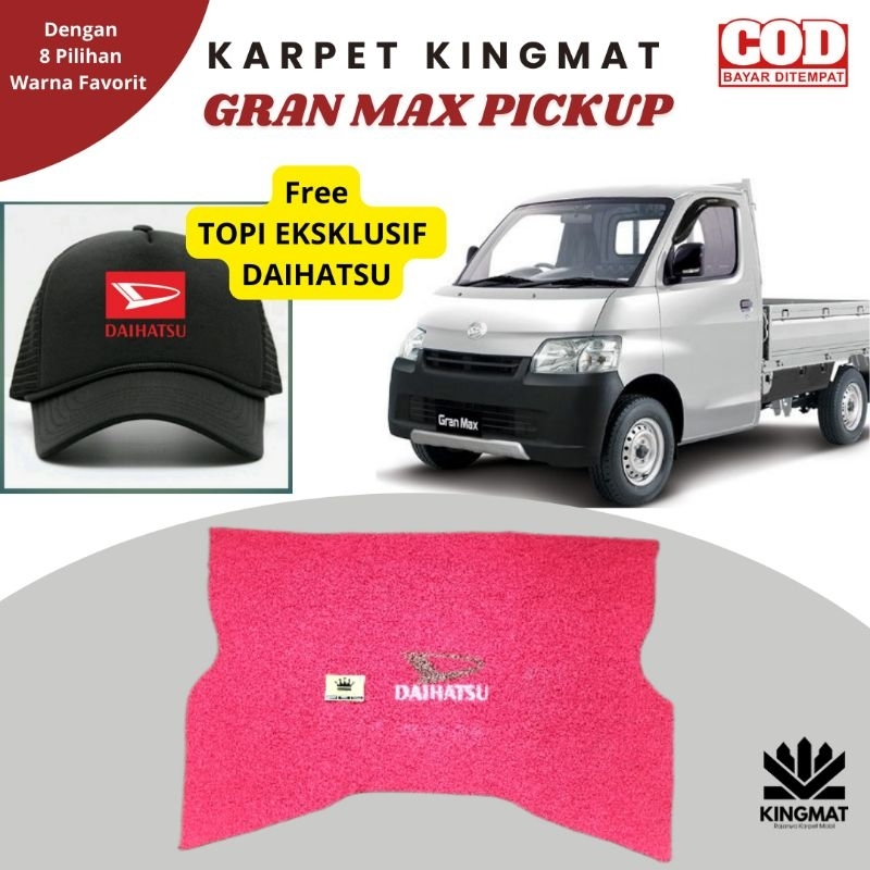 Bonus Topi Karpet Mie untuk grandmax Pickup atau Karpet Mobil Grandmax Karpet Grandmax Presisi Murah