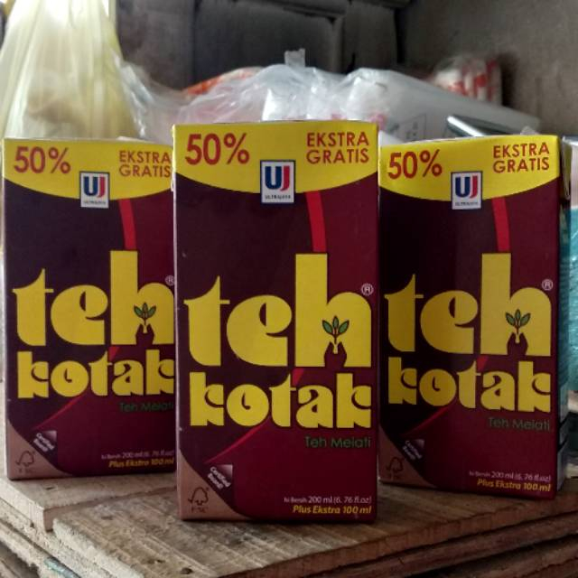 

TEH KOTAK ULTRA JAYA 300 ML khusus Instant