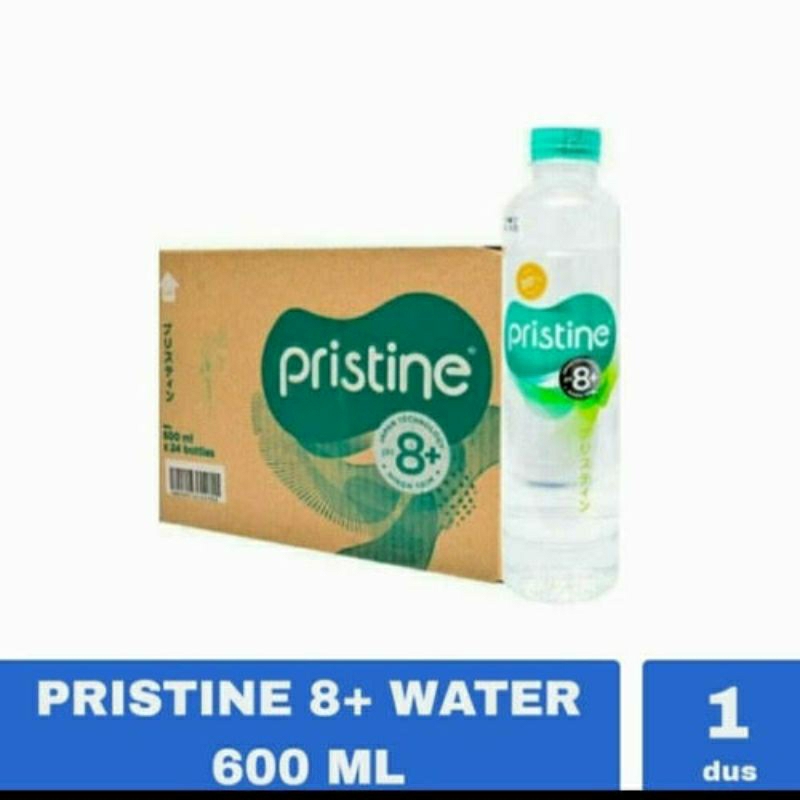

Pristine Air Mineral 8,6+ 600 ml 1 Dus isi 24 Pcs