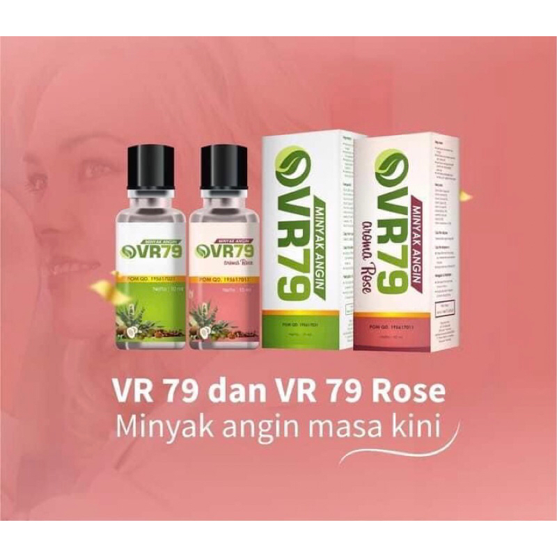 Minyak angin VR79 Original 10 ml dan VR79 Aroma Rose 10 ml