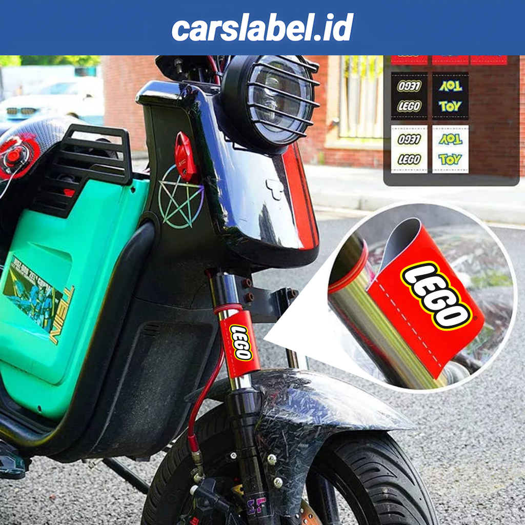 

Lego Toy - MINI Label Tag - Variasi Pintu Bagasi Body - Hiasan Stiker Lego Mobil Motor Viral