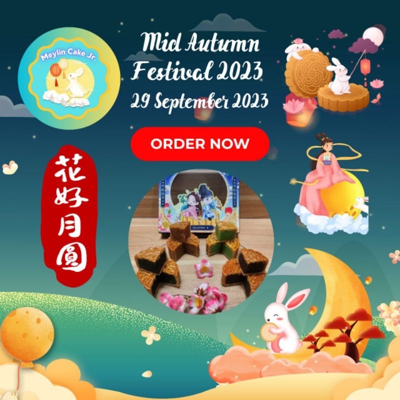 

Mooncake/Kue Bulan By Meylin Cake Jr.