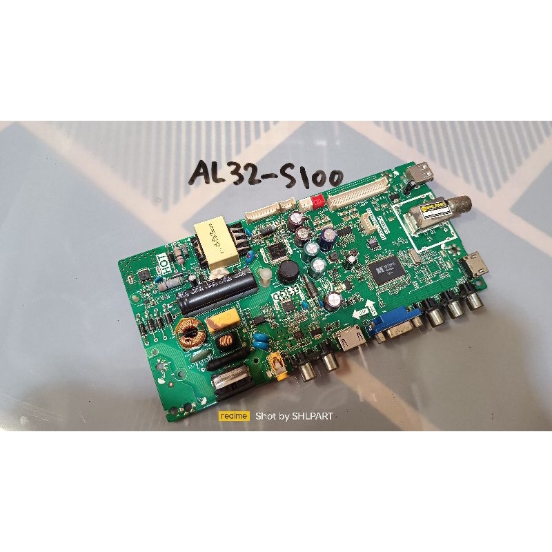 MAINBOARD PSU AL32S100 MB MESIN TV LED 32S100 ARISA LED AL32-S100