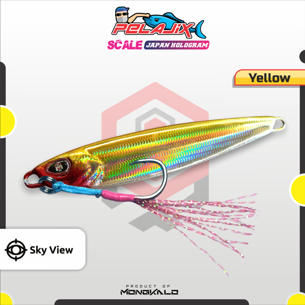 Mongkalo Pelajix Sisik-Kecil noGID noMotif Candy 60 Kuning