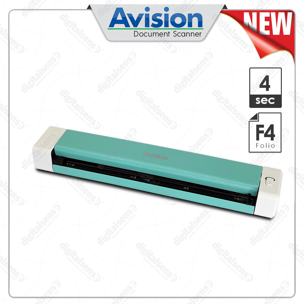 Scanner Avision ScanQ-III (Scanner Portable) - 4 sec/lbr F4 (Distributor Resmi)