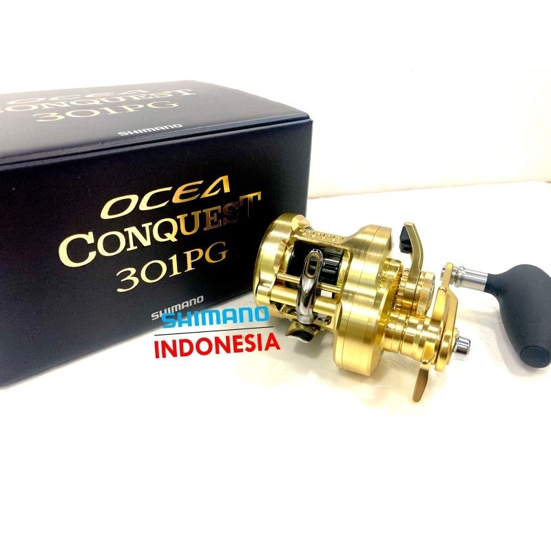 REEL SHIMANO 2022 OCEA CONQUEST 301PG | REEL OVER HEAD JIGGING LIGHT JIGGING SLOW JIGGING
