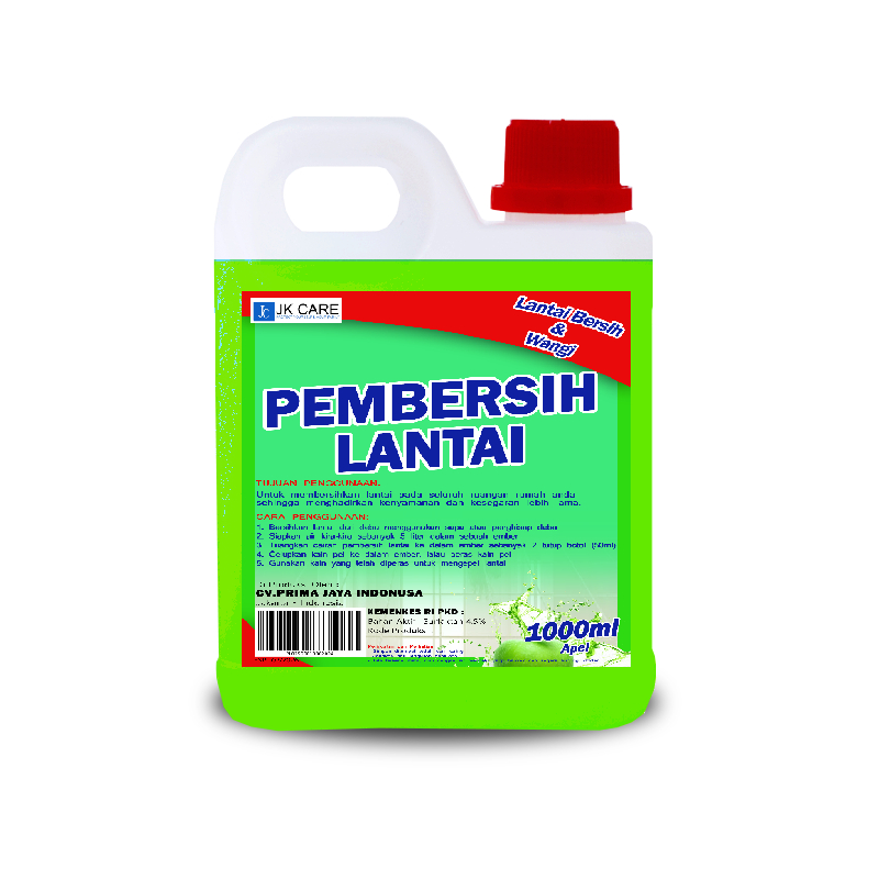 Pembersih Lantai 1000 ml ( 1 Liter ) Jkcare Apel