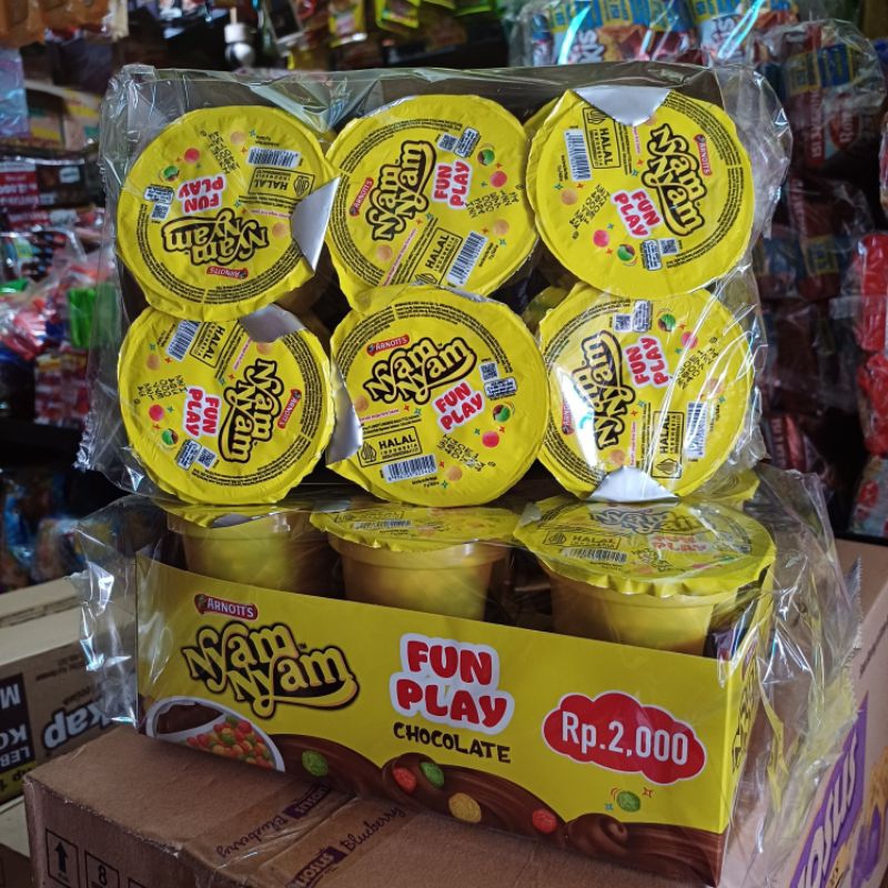 

Nyam-Nyam Fun Play 1 pak isi 12 Pcs