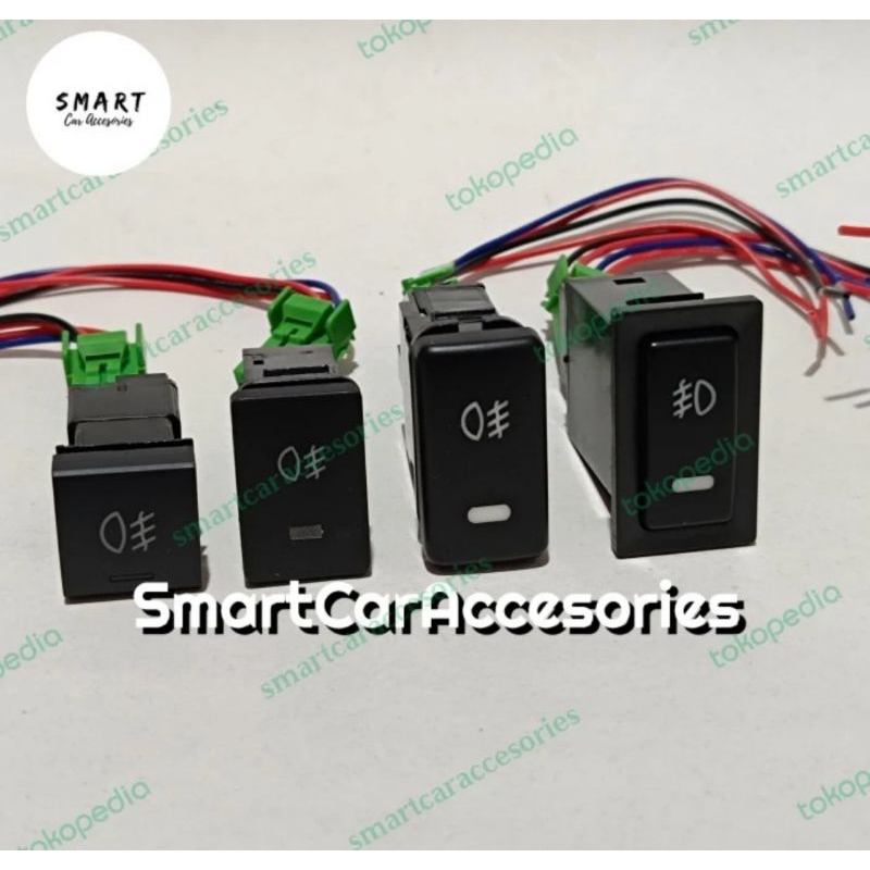 Switch Swit Saklar Tombol Lampu Kabut Foglamp Tembak DRL Proji Projie Universal