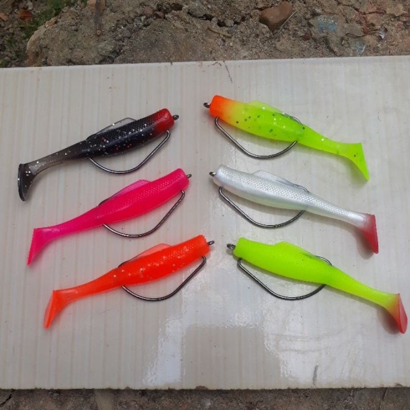 Umpan Casting Soft lure replika zman