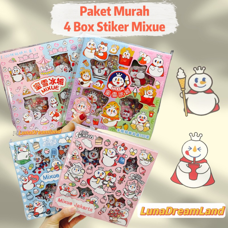 

PAKET Murah 4 Box Sticker (Total 400Lembar)