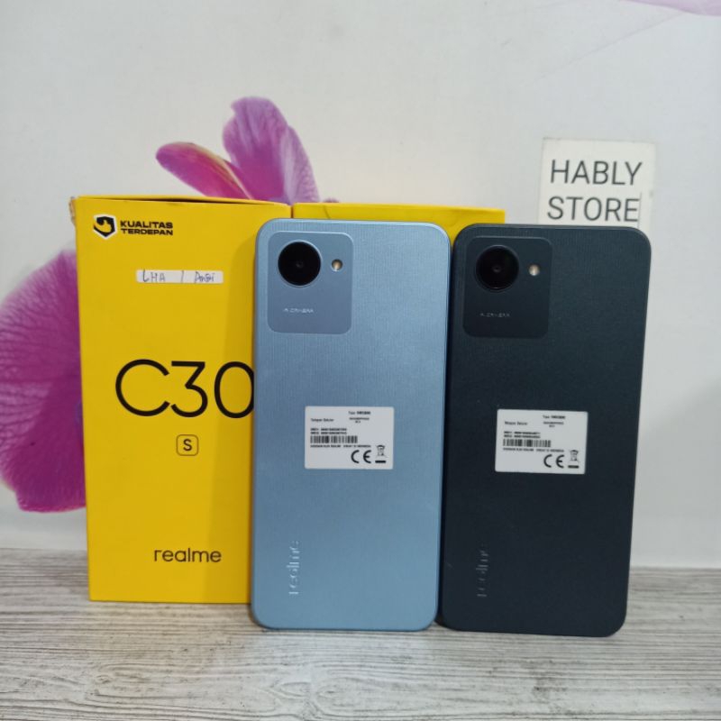 REALME C30s 3/32GB 4/64GB SECOND FULLSET