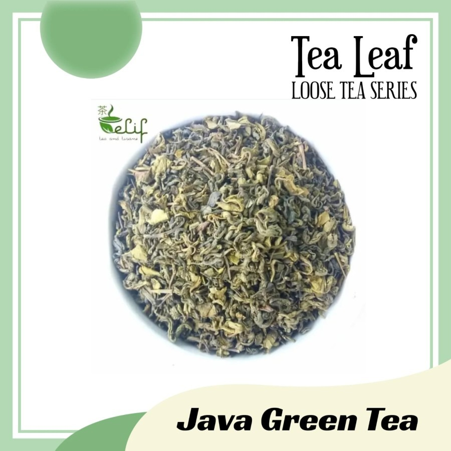 

ELIF TEA Java Green Tea - Teh Hijau Jawa Premium Quality (Pure 100% Organic)
