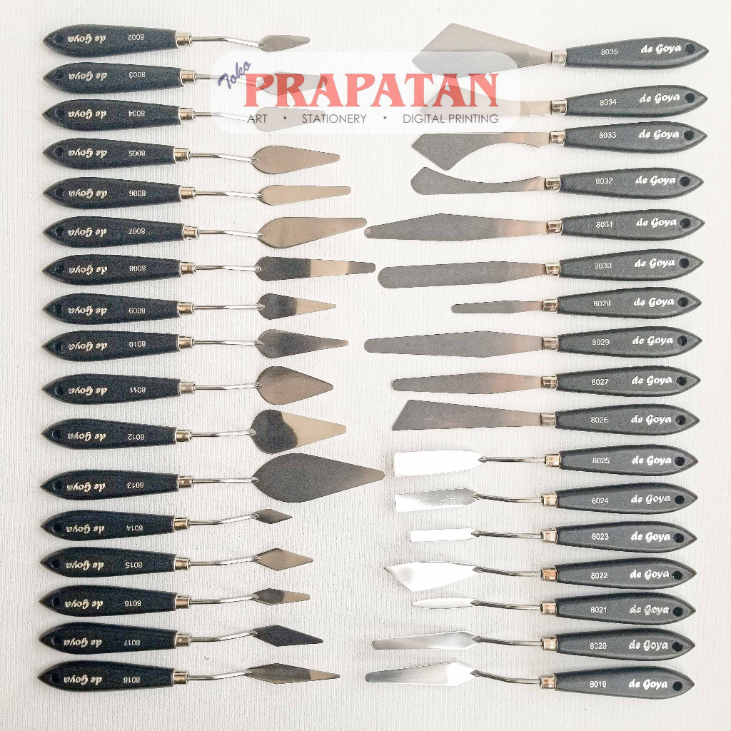 

De Goya Painting Knife Satuan | Pisau Palet