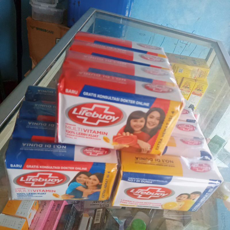 Lifebuoy jumbo 110/100gr isi 4
