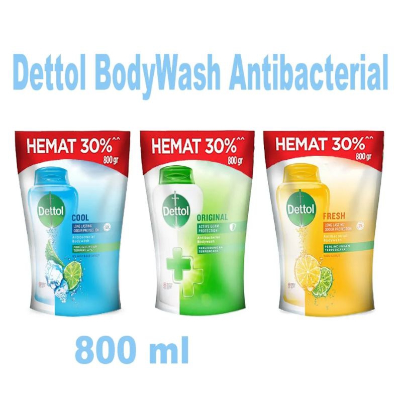 Dettol Body wash Refill 800 ML