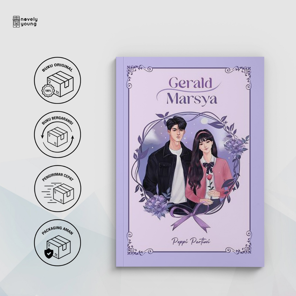 Novel GeraldMarsya / Gerald Marsya - Poppi Pertiwi - Coconut Books - Gratis Biaya Packing