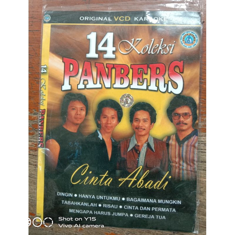 Kaset Vcd original lagu 14 koleksi Panbers