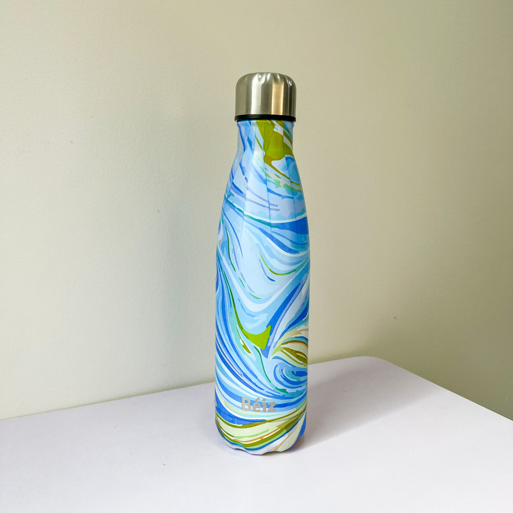 Blue Wave  - Beiz  Botol Minum Stainless Steel limited edition- 500ML