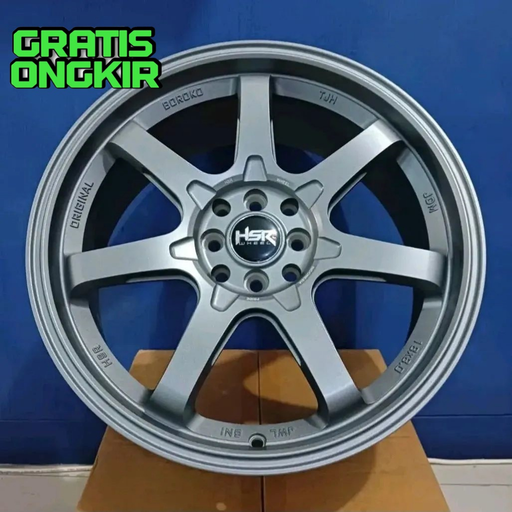 Velg Mobil Ring 17 HSR Boroko Tjh Velg R17 Racing Mobilio Grand Livina Freed Dll